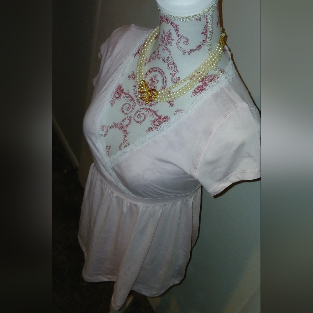SOLD Hollister Pink Babydoll Dress